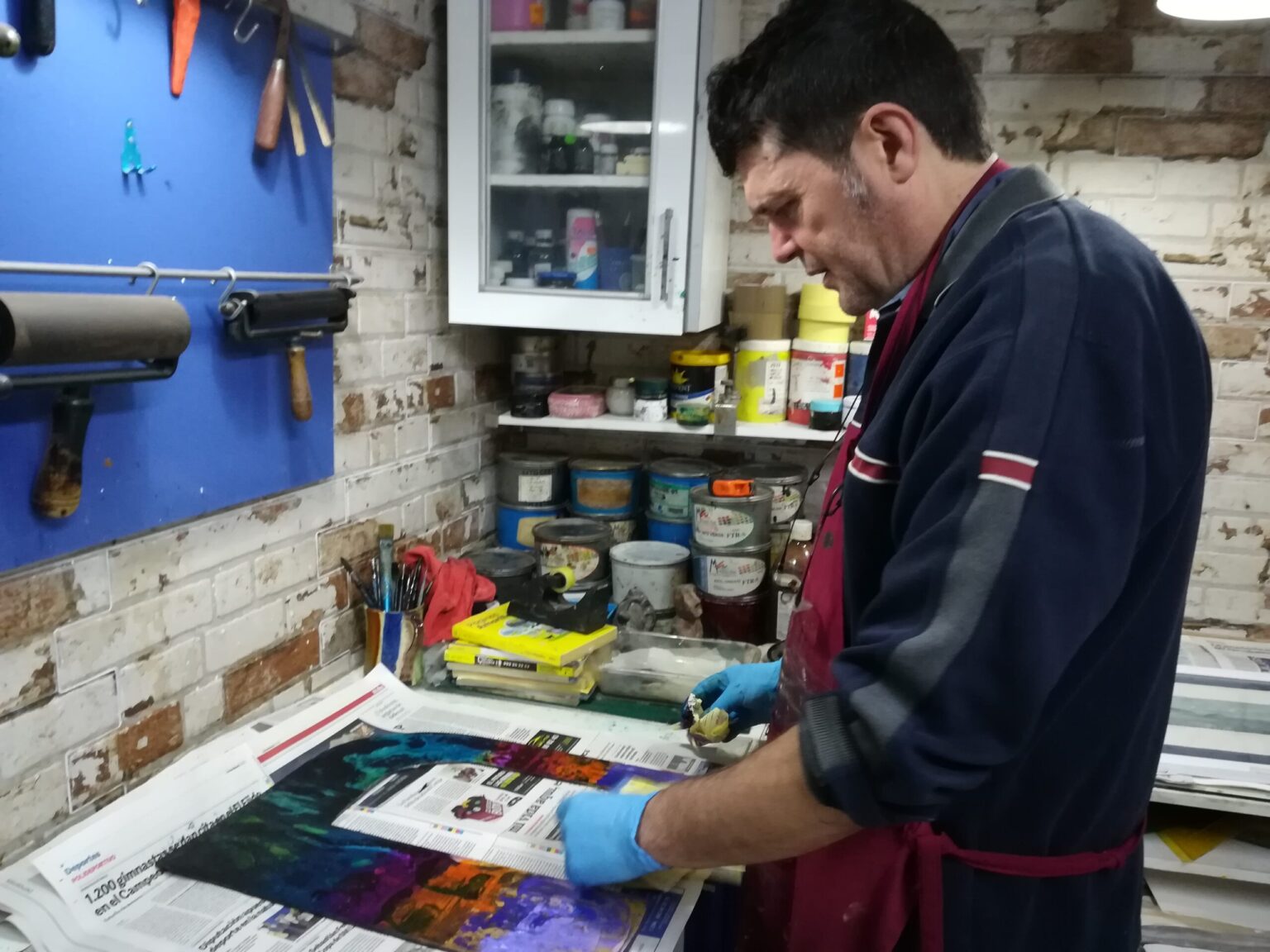 Pinturas al óleo y acrílicos por encargo en la zona de Almería Emilio Pérez